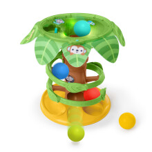 Tropical Twirl Ball Play Toy with Lights & Music, 5 Balls Included, Unisex, 6 Months+
