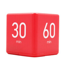 Management Timer Flip Timer LED Display Timer 15/20/30/60 Min Kitchen Timer Red