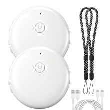 2PCS Portable Voice AI Translator 165 Languages Translator Device ,Wearable Real Translator for Learning Travel