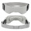 2PCS Patellar Tendon Support Strap Dual-Way Adjustable Patella Knee Strap for Running Cycling Badminton Gray 1