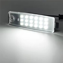 2 Stück Weiße LED-Kennzeichenbeleuchtung für Harrier, Hiace, Highlander, Kluger, Land , RAV4
