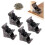 4 Pack Locking Hinge for Folding Table Brackets, Heavy Duty Folding Brackets 90 Degree Self Locking Folding Hinge 3