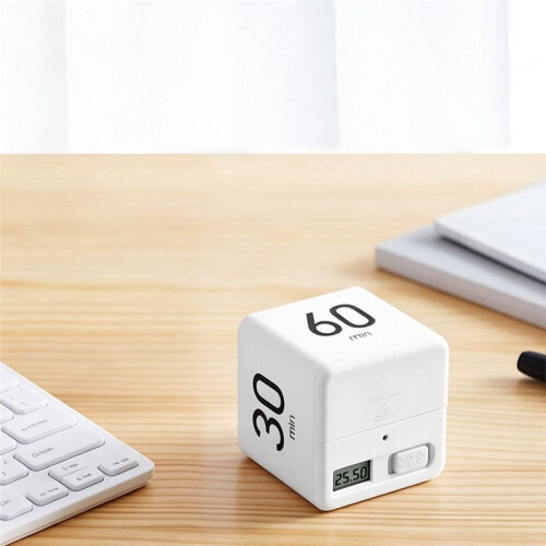 Management   Timer  Flip Timer LED Display  Timer 15/20/30/60 Min Kitchen Timer White 1