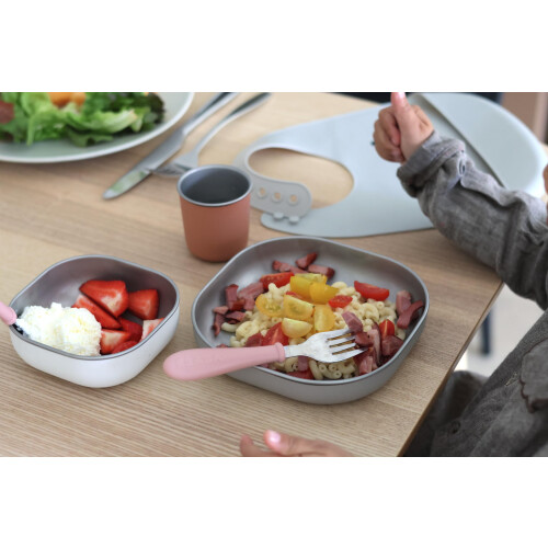 BEABA Coffret d'apprentissage repas en inox Terracotta 2