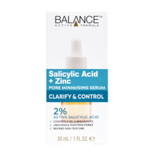 Salicylic Acid & Zinc Pore Minimising Serum for Oily, Blemish-Prone Skin - 30 ml