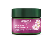 Smoothing Night Face Cream with Wild Rose & White Tea, Moisturising Cream for Women & Men, Reduces Wrinkles, Age Protect Complex, Vegan, 40ml