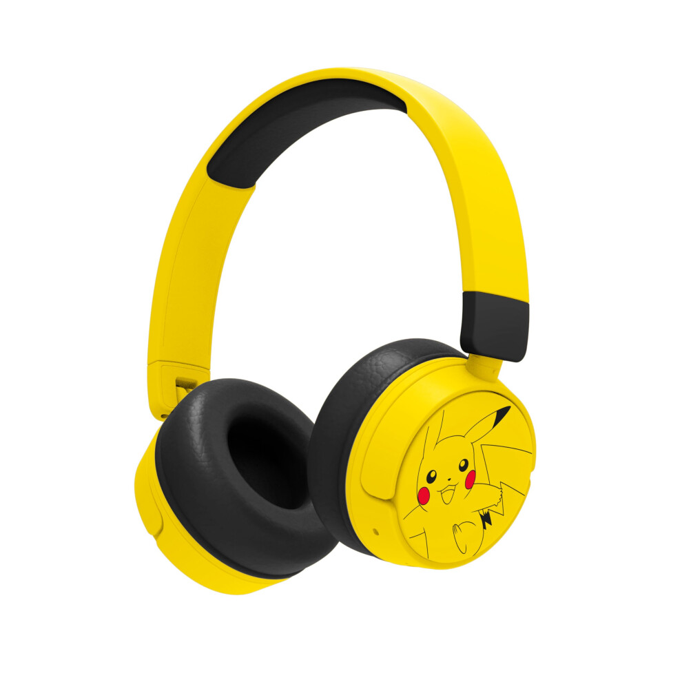 OTL Technologies Kinder-Kopfhörer ohne Kabel Pokemon Pikachu mit Lautstärkeregler und Audio-Sharing-Kabel - Bild 4