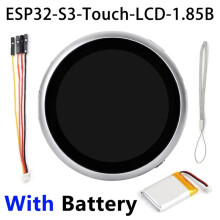 Écran LCD 1,85 Pouce ESP32 S3 AI pour Carte de Développement pour Xiaozhi Écran Tactile Rond LCD 1,85 Pouce Badges Électroniques Deepseek