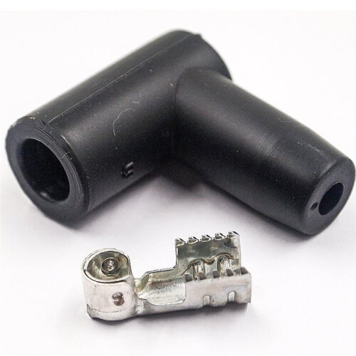 HEI Style  Boot Terminal Kit, Distributor Ignition Boot 90 Degree Connector Wire