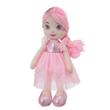 Rosie Rag Childrens Doll | Soft Bodied Dolly For Kids | Ideal First Doll For Toddlers | 18M+ (Pink)