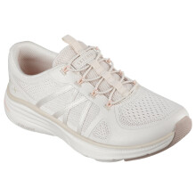 Women's D'Lux Comfort 2.0 Victory Slip-On Sneakers, Natural Mesh/Pink Trim, 6 UK