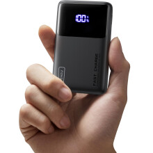 Power Bank, 22.5 W Ultralight 10000 mAh Powerbank Quick Charge LED Display Portable Charger PD3.0 QC4.0, 3A Outputs Torch Mobile Phone Battery