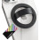 Magnetic Phone Grip Holder (Compatible with MagSafe) Thin Silicone Finger Loop Ring for iPhone (Black) 8
