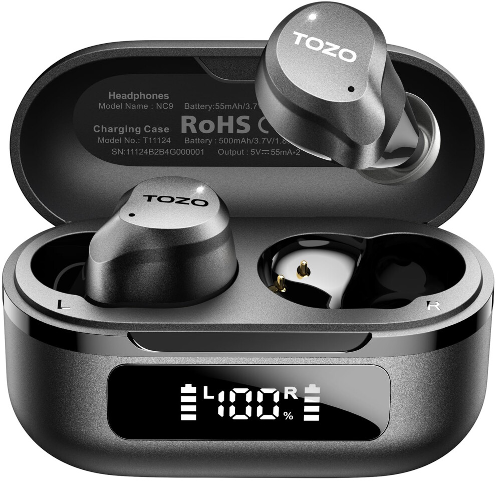 Comfort-Fit Deep Bass Earbuds: 60 Hours Playtime, Waterproof with Custom EQ App - Image 6
