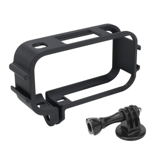 For  X6 Camera Expansion Frame Cold Shoe Mount Protective Cage Case with Tripod Screw Horizontal Frame Black 1