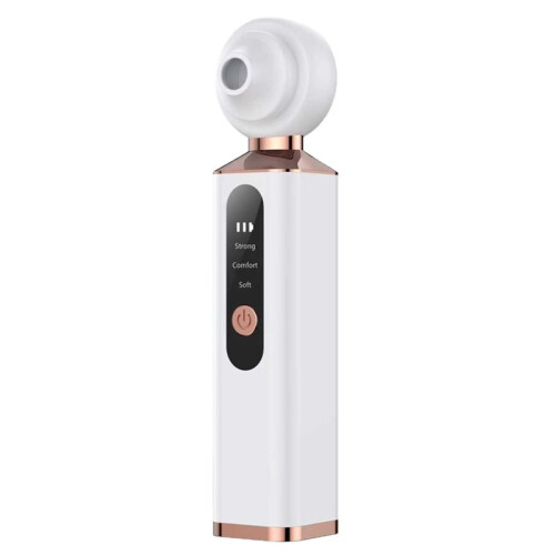 Visual Pore Vacuum Blackhead Remover for Face, USB Rechargeable Black  Sucker with 3Heads 1