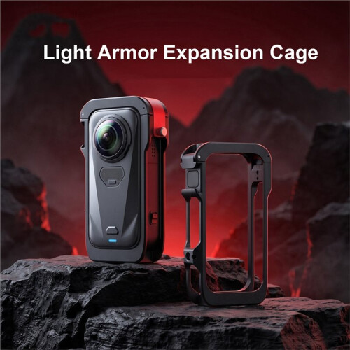 Protective Expansion Frame Case for  X6 Shockproof Aluminum Alloy Rabbit Cage for Action Camera Accessories 2