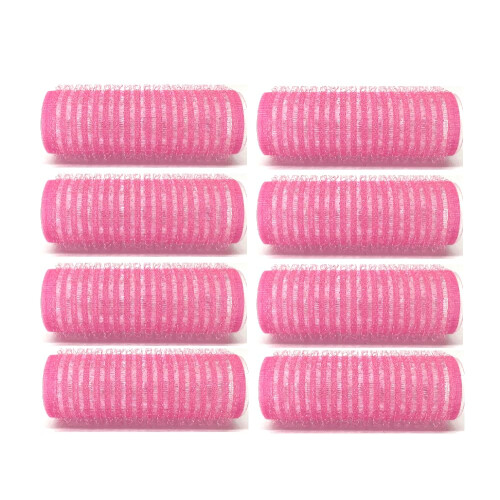 Zelfklevende Haarrollers - Professionele Salonrollers voor Haarstyling (Klein, 8-Pack)
