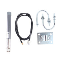 Antena Exterior de Alta Ganancia Impermeable 868MHz 20CM Antena de Fibra de Vidrio Fija Montada en Pared 3.5dBi para RAK Nebra para HNT