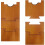 2 St Förstärkta Soffväggsavståndare Justerbar Solid Trä Soffstopper, Möbelskydde, för Uttag, Soffor, Sängar 5