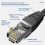 M12 D-Code to RJ45 Double Shielded Network Cable High Flexible 8 Pin Aviation Drag Chain  Industry Ethercat 2M 5