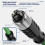 M12 D-Code to RJ45 Double Shielded Network Cable High Flexible 8 Pin Aviation Drag Chain  Industry Ethercat 2M 7