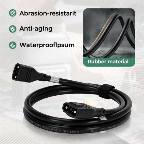 XT150 Extra Battery Cable for Delta Max, Delta 2, 2 Max, Delta 3, Delta 3 , Delta 3 1500, Wave 2 and Wave 3(2M) 2