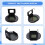 Filter for Potensic ATOM 2 Drone 2/4/8/16/32 5-Stop Stepless Adjustment for Highlight Control Long Exposure VND Filter 7
