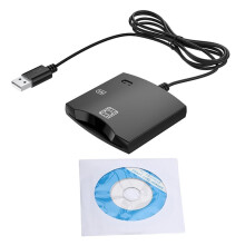 1xUSB Slimme Kaartlezer CAC Bankkaart ATM Belastingbetaling IC Kaart SIM Kaart ID Kaartlezer