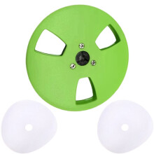 1/4 5 Inch Empty Tape Reel 3 Holes for ReVox Studer Recording Takeup Reel NAB-Hub Replacement with Film