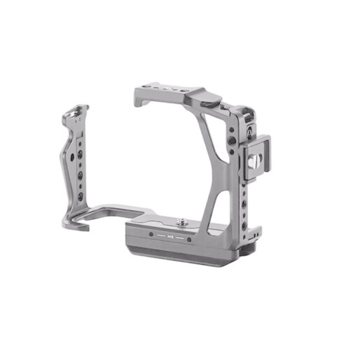 Half Camera Cage Protective Case for  Alpha 7 V A7IV A7R V DSLR Mirrorless Camera Rig with Cold Shoe Mounts B