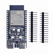Placa de Desenvolvimento ESP32-C5-DevKitC-1 Placa de Desenvolvimento ESP32-C5 Módulo WiFi de Dupla Frequência 2.4G e 5GHz WIFI6