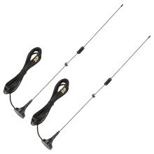 2PCS UT-106UV Walkie Talkie Antenna UV Dual-Band SMA-M SMA-F for UV-5R BF-888S HAM Radio SMA-M