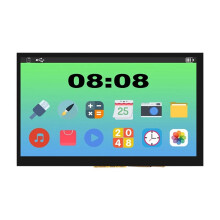 Placa de Desenvolvimento ESP32-P4 com Display de 7,0 Polegadas Tela IPS Resolução 1024x600 Tela Sensível Ao Toque Capacitiva WIFI