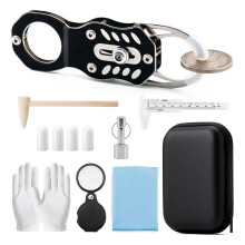 Coin Tester Kit Pocket Pinger for Gold Silver Coin Resonance Testing and Size Verification Coin Inspection Testing