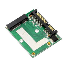 Adaptador Conversor de Cartão Riser MSATA SSD para  2.5'' 6.0Gb Módulo  PCIE SSD MSATA para Placa de Expansão  3.0