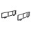 CNC Aluminum Shield Side Guard Carrying Handle Bumper Protector for  FT-891 HAM Radio Transceiver 1