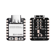 2 Pezzi per Seeed Studio XIAO ESP32-C5 Modulo Scheda di Sviluppo Dual-Band 2.4 GHz 5 GHz Wi-Fi 6 per Zigbee HomeKit MQTT