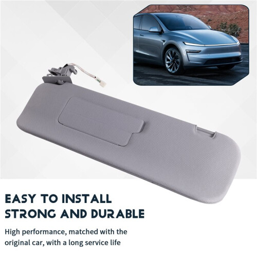 Left Sun Visor Sunvisor 1801039 for  Model Y Car Replacement Parts L 2