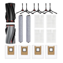 Replacement Parts for C28 Omni Vacuum Cleaner, Accessory Set Includes Roller Mop, Side Brushes,Filters,Dust Bags
