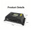 Solcontroller Universal LCD Fotovoltaisk Laddningssolcontroller 12V/24V/36V/48V Laddare för Litiumbatterier 10A 7