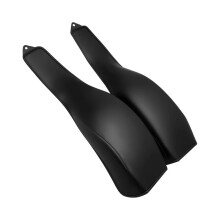 1Pair Black PU Leather Rear Trike Bra for Tri Glide 09-23 Street Glide Trike 10-11 Waterproof Cover