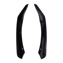 2 Piezas de Canards Inferiores del Parachoques Delantero del Coche Aletas de Aire Inferiores para CLA C117 W117 CLA220 CLA200 2016-2019
