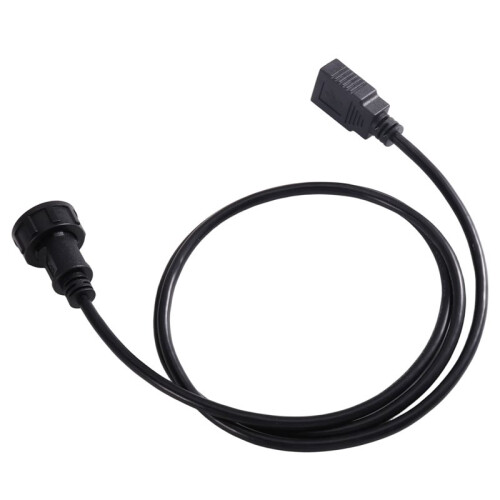USB 2.0 Male/Female Aviation Extension Cable PCB Soldering Board Socket IP67