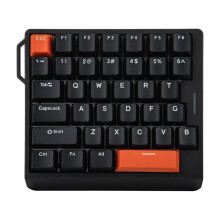 HE30 30% Single-Handed Hall Effect Keyboard Wired Gaming Custom RGB Backlit 8K Polling Rate for PC/Gamer A