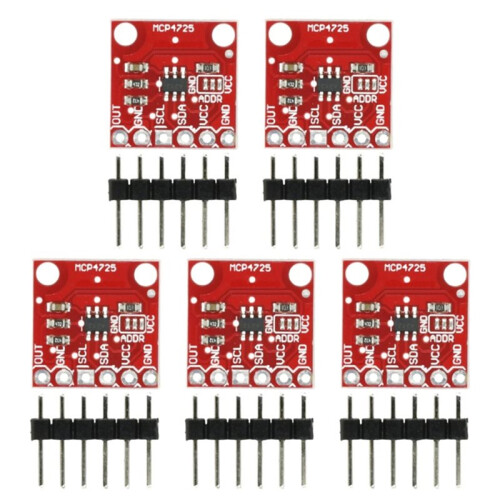 5PCS MCP4725 I2C DAC Breakout Module Development Board
