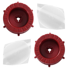 For Open Reel Tape Machines for Tascam TEAC Studer ReVox Nab Hub Adapter Set with Silicone Height Adjustment Spacers A