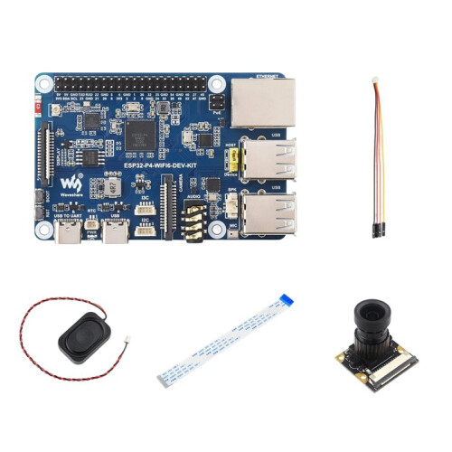 Waveshare ESP32-P4 WIFI6 DEV-Development Board Based  ESP32-P4 and ESP32-C6 Supports Wi-Fi 6  5