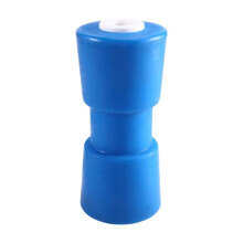 Kit de Conjunto de Rodillos de Quilla Central para Remolque de Adecuado para Rueda de Remolque de Motoboat Polea de Quilla de Azul
