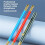 Network Cable Looser Network Cable Untwist Tool Engineer Tools Twisted Wire Core Separator for CAT5/CAT6/CAT7 Red 7
